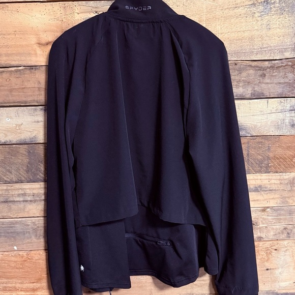 Spyder Active Black Jacket - Picture 3 of 5